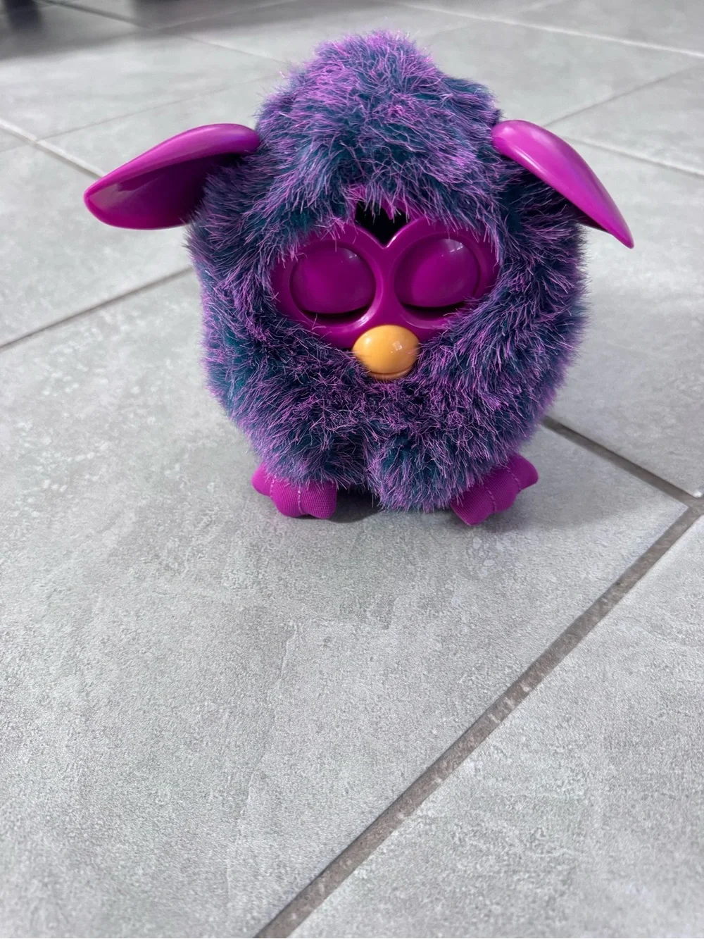 Furby Purple Plush Interactive FurToy for Kids - Purple